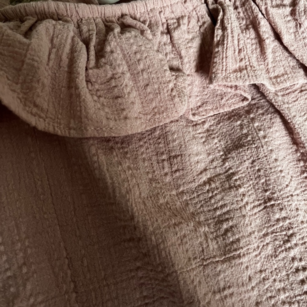 Pink Ruffle Tank Top - Picture 4 of 4